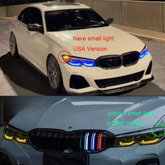 CSL DRL LED Board For 2017-2022 BMW 3 Series G20 330e 330eX 330i 330iX M340i M340iX Fits Laser Headlight US Version