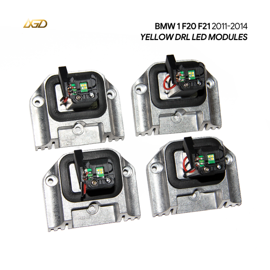 DRL LED Module with Heat Sink For BMW 1 Series F20 F21 118I 120I 125I M140I (LCI) 2011 2012-2014 63117296905 7296905