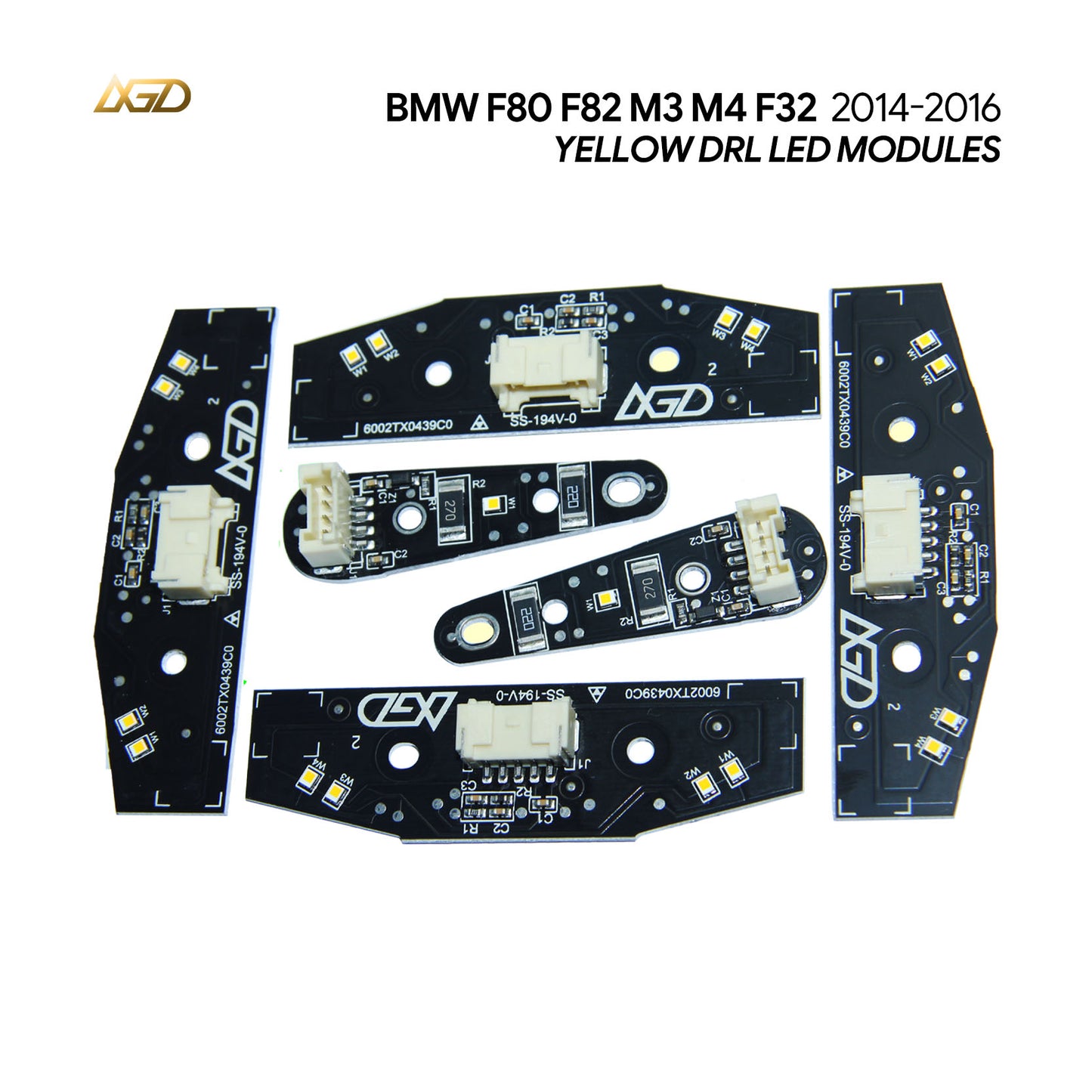 DRL LED DRL Module Upgrade For BMW F32 F33 F36 M3 M4 adaptive 4 Series CSL Style F80 F82 F83 Angel Eye Exclusive features EYEBROWS