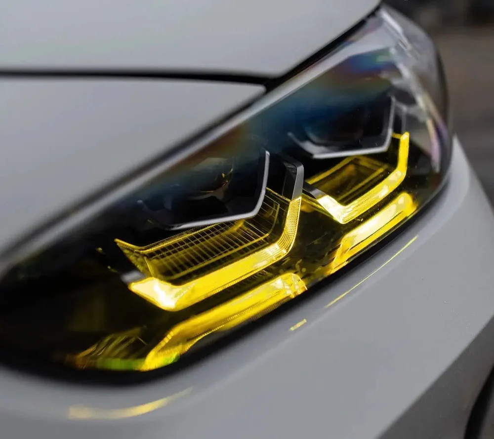 CSL Style Angel Eye DRL Modules for BMW 3 Series G80 G81 M3 4 Series G82 M4 G22 G26 Fits Global LED Headlight