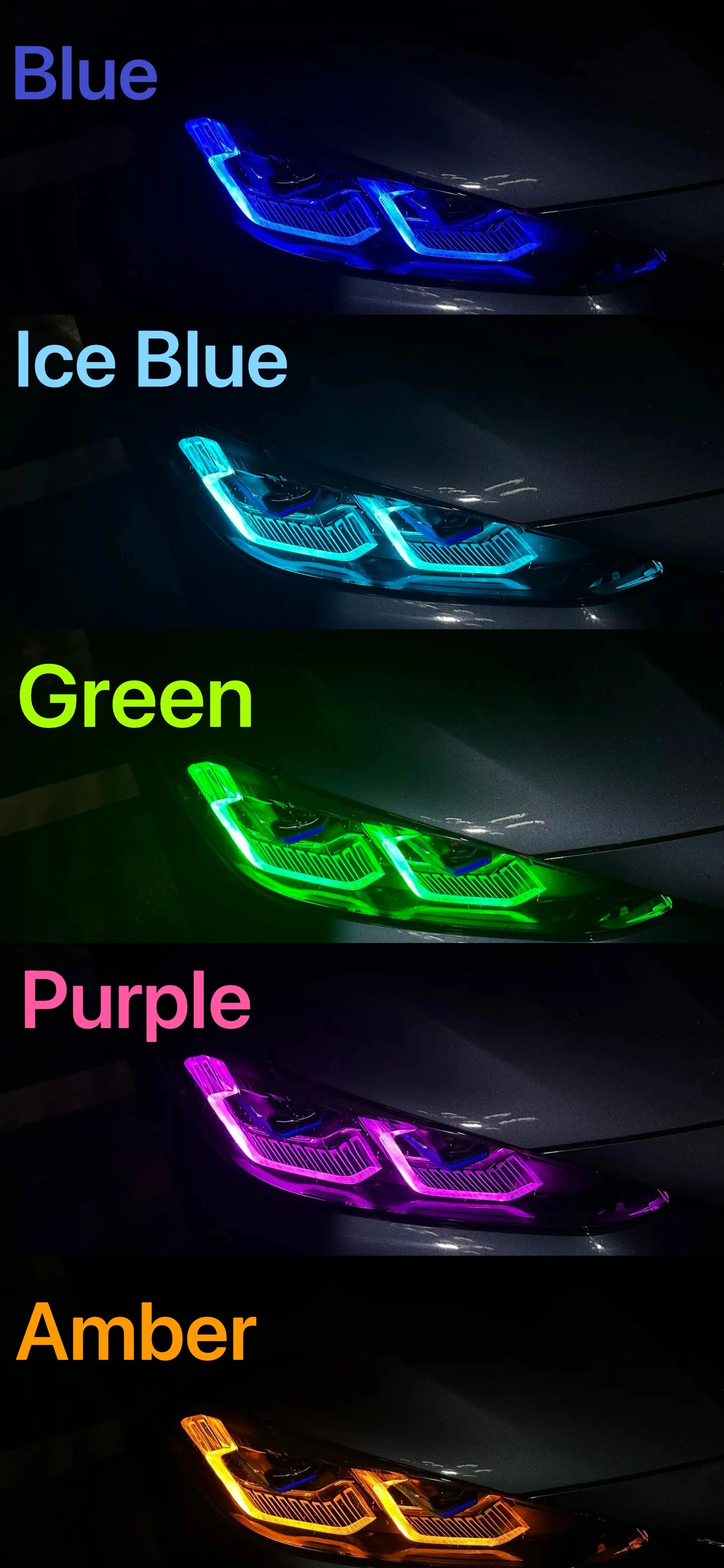 DRL For BMW M2 G42 G87 2 SERIES 22-23 CSL Daytime Running Light LED Board EURO Version