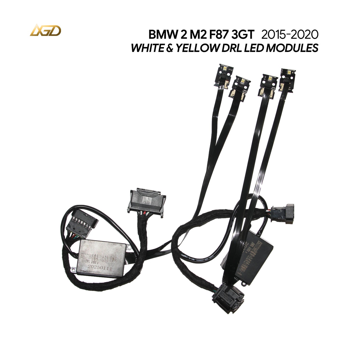 LED DRL boards For 17-20 BMW 3' F34 318d 320d 320i 330d 340i GT Fits non-adaptive