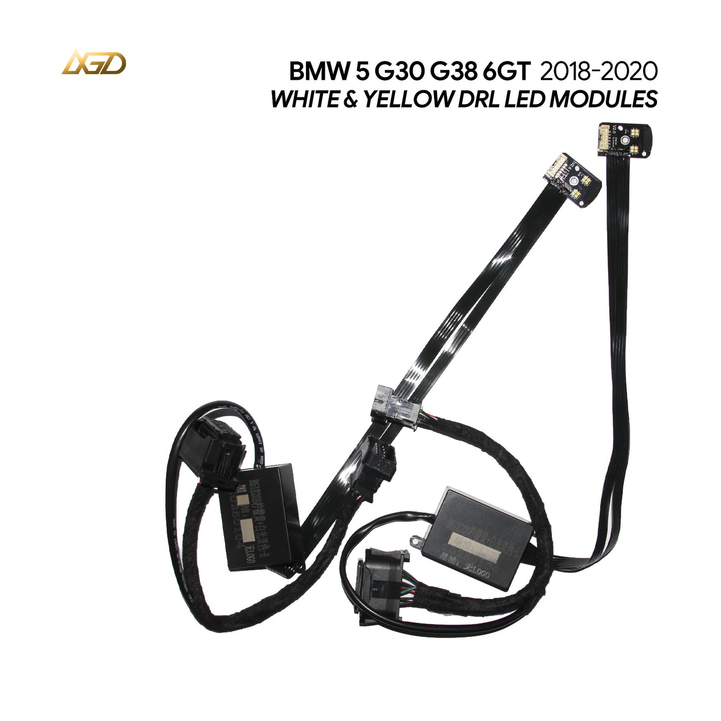 LED DRL Modules for BMW 2017-2020 5' G31 G30 G38 F90 6‘ GT Fits adaptive Headlight
