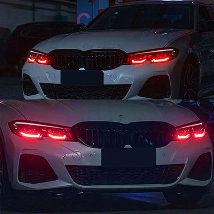 DRL LED Modules For 2019-2022 BMW 3 Series G20 G21 G28 320i 330i M340i Fits Laser Headlight EU Version BMW Laserlicht S5AZA
