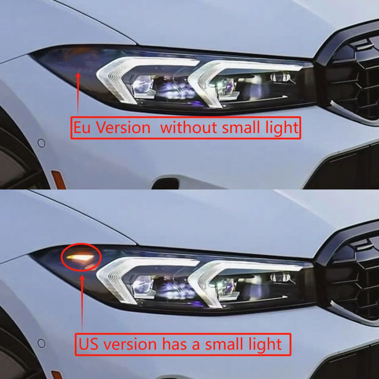 DRL Modules For BMW G20 G21 G28 3 Series 2023 2024 Fits LASER Headlights EU Version