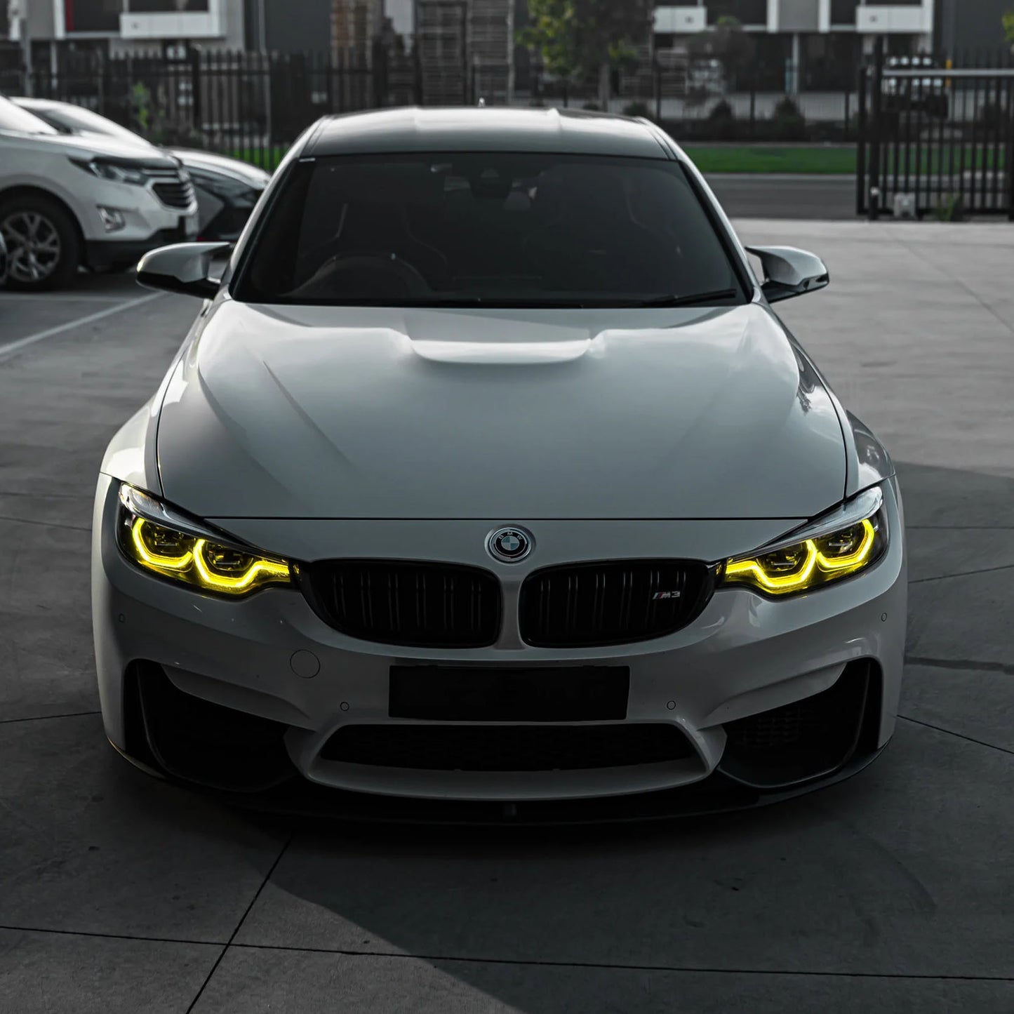 Daytime Running Light For BMW 2018-2020 M3 M4 F80 F32 F36 F33 F82 Angel Eyes DRL Fits Adaptive LED Headlight Only S552A