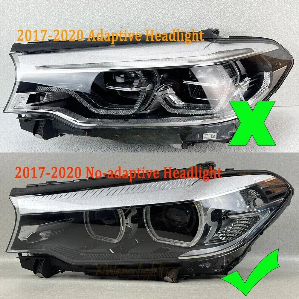 LED DRL Module With Heat Sink for BMW 2018-2020 5' G31 G30 G38 F90 with Angel Eye Ring Fits Non-adaptive Headlight