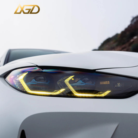 DRL Modules For BMW G80 M3 G82 M4 G22 G26 2020-2024 Daytime Running Light LED Boards Fit Laser Headlight US Version