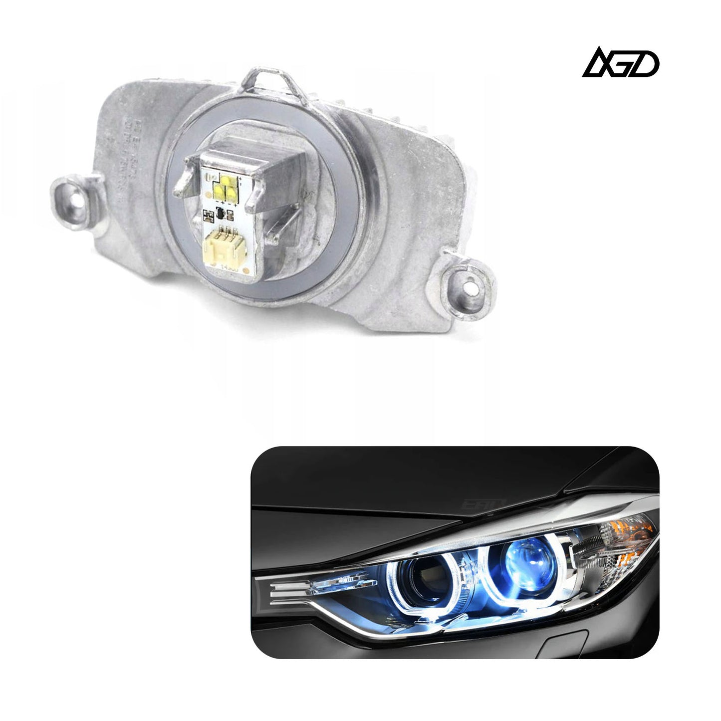 Angel Eyes CSL Style DRL LED Modules For 2012-2015 BMW F30 F31 F34 F35 3 series Xenon Headlight