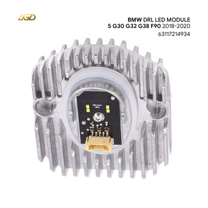 LED DRL Module With Heat Sink for BMW 2018-2020 5' G31 G30 G38 F90 with Angel Eye Ring Fits Non-adaptive Headlight