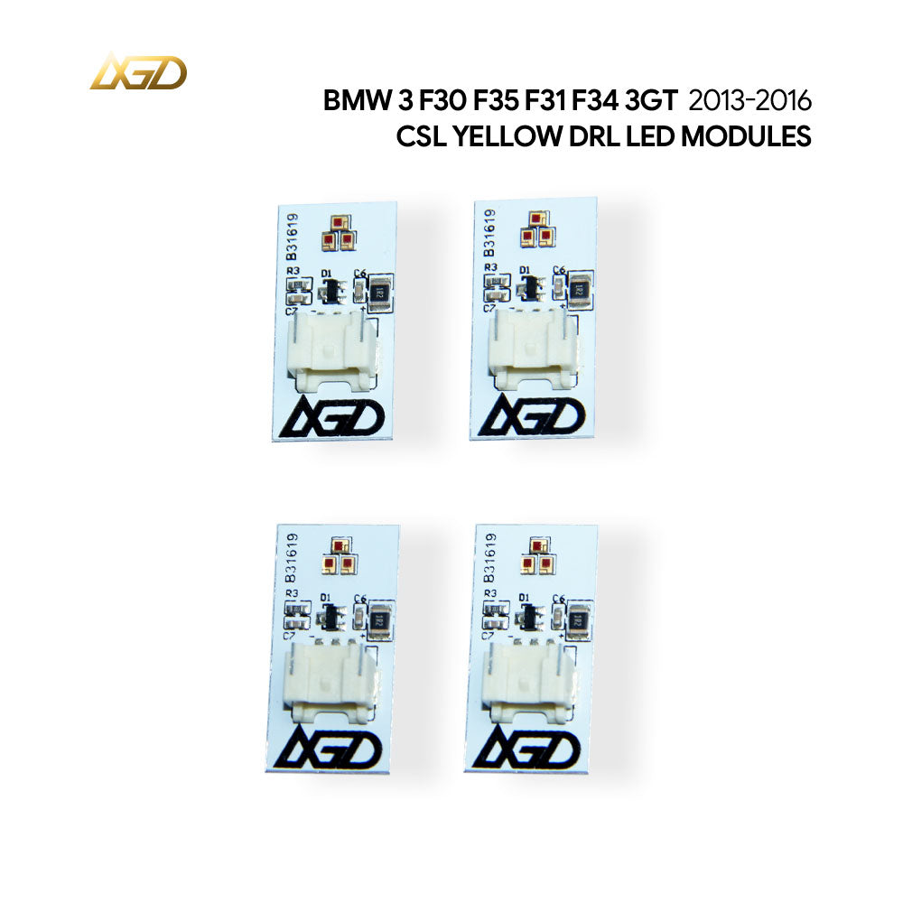 Angel Eyes CSL Style DRL LED Modules For 2012-2015 BMW F30 F31 F34 F35 3 series Xenon Headlight