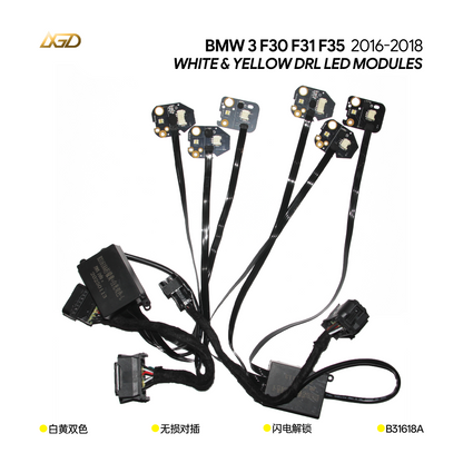 BMW 3 Series F30 F35 F31 320 325 330 16-19 Daytime Running Light LED Board Module Set