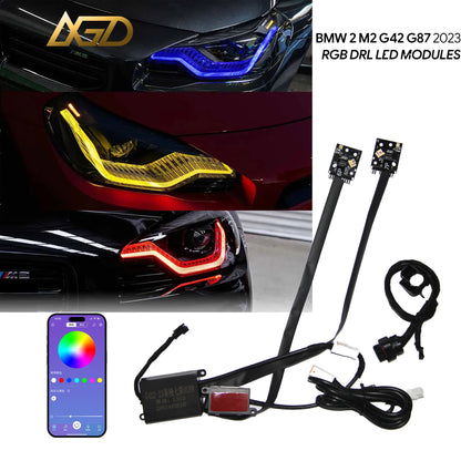 DRL For BMW M2 G42 G87 2 SERIES 22-23 CSL Daytime Running Light LED Board EURO Version