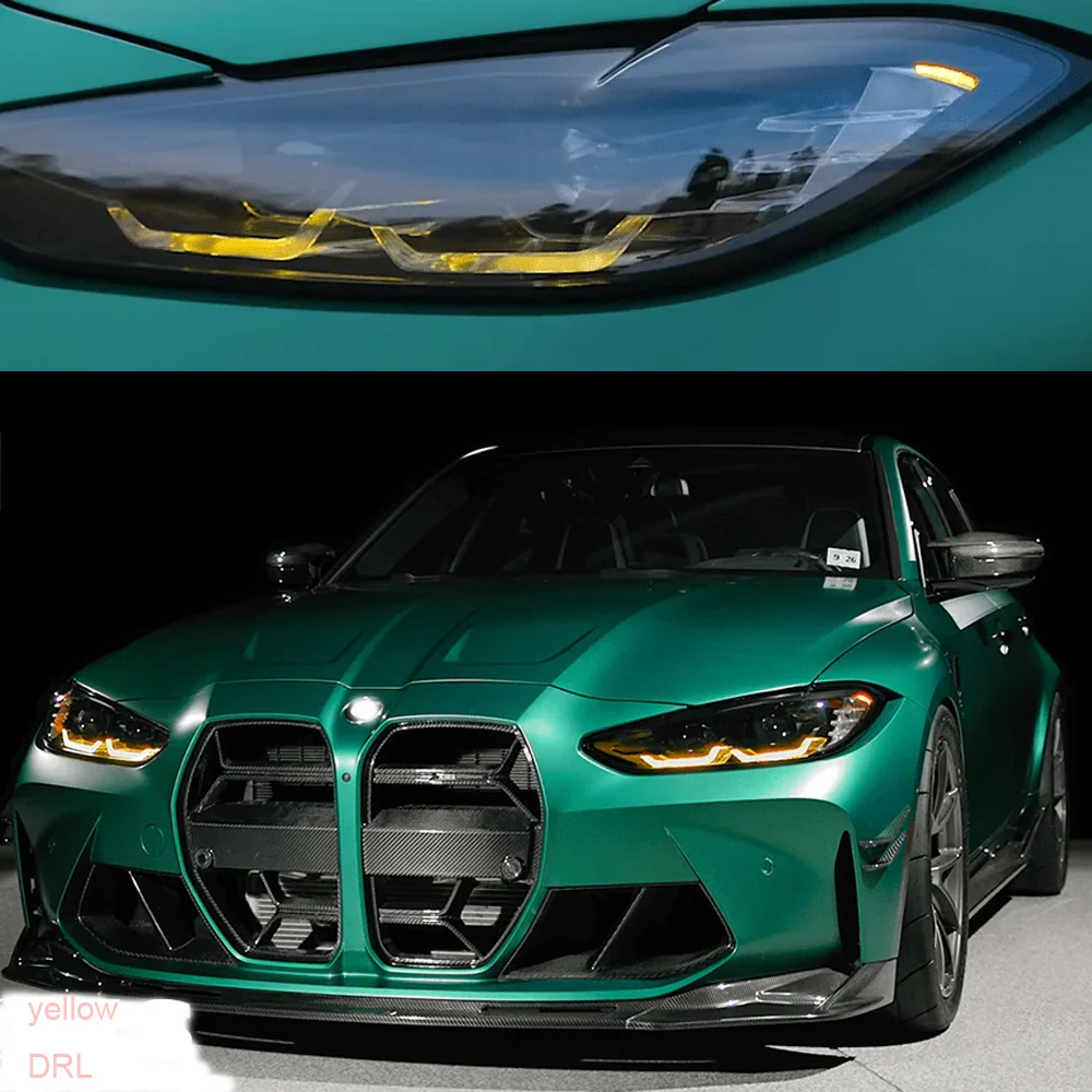 CSL Style Angel Eye DRL Modules for BMW 3 Series G80 G81 M3 4 Series G82 M4 G22 G26 Fits Global LED Headlight