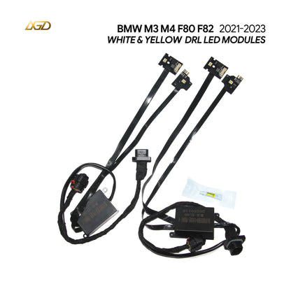 CSL Style Angel Eye DRL Modules for BMW 3 Series G80 G81 M3 4 Series G82 M4 G22 G26 Fits Global LED Headlight