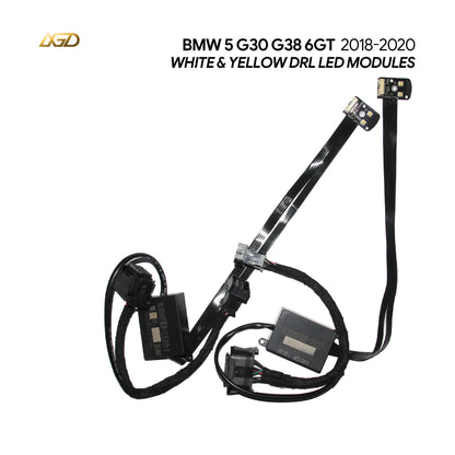 LED DRL Modules for BMW 2017-2020 5' G31 G30 G38 F90 6‘ GT Fits adaptive Headlight