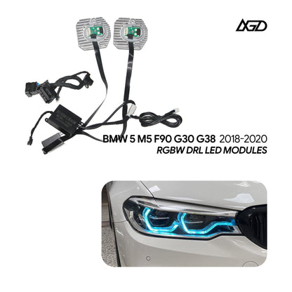 LED DRL Modules for BMW 2017-2020 5' G31 G30 G38 F90 6‘ GT Fits adaptive Headlight
